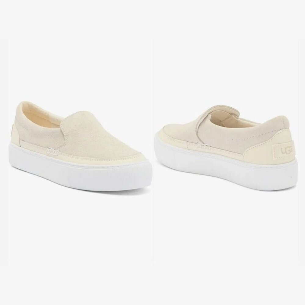 New UGG Zilo Slip-On Sneaker, Jasmine/Cream, US Sizes 7.5, 8